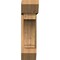 Ekena Millwork Imperial Slat Smooth Bracket w/ Offset Brace, Western Red Cedar, 7 1/2"W x 24"D x 28"H BKT0806X24X28IMP06SWR - alternate 4